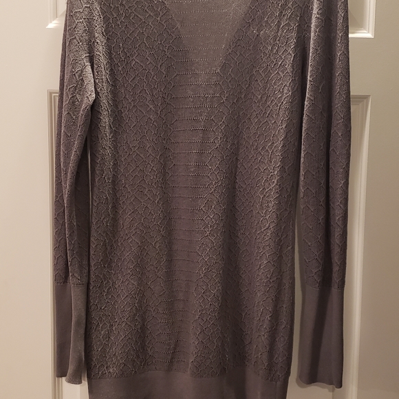 Vera Wang honeycomb knit cardigan - Picture 5 of 7